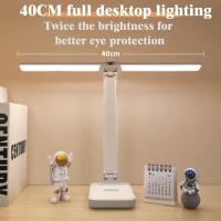 Lámpara De Escritorio LED Táctil Recargable USB Con 3 Niveles De Iluminación Protección Ocular Plegable Para Dormitorio Luz Nocturna Para Mesa - details 4