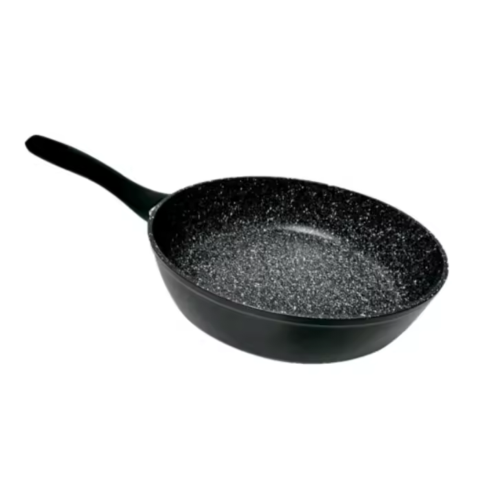 MAXHOME-Sartén Profunda Aluminio Forjado Piedra,Válida para inducción y todo tipo de fuegos 26cm/28cm - 1