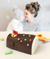 Juguete Montessori Para Bebés Madera Atracción De Pollos Y Trabajar Con Gusanos Juego Educativo Para Niños Juguetes Infantiles Regalo De Navidad - details 4