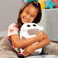 MGA ENTERTAINMENT - Peluche Pui Pui Molcar - Color blanco y gris - Mide 30 cm - Alta calidad - Coleccionable -  Ideal para niños y niñas mayores de 3 años - details 0