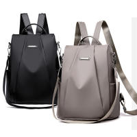 Mochila Casual Para Mujer 2023 Nylon Sólido Bolsa Escolar Moda Con Correa Desmontable Bolsa De Hombro Estilo Preppy - details 4