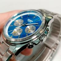 Reloj deportivo hombre Casio Enticer MTP-1375D-2a2 dial negro correa de acero resistente al agua 50m - details 2