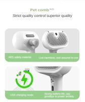 Cepillo De Baño Para Gatos Y Perros Con Vapor Elimina Pelo Flotante Y Realza El Apariencia Del Pelaje Accesorio Esencial Para Mascotas - details 8