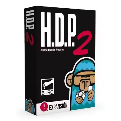 Buró de Juegos H.D.P. 2 - Juego de Cartas de Humor Negro para Adultos - 1
