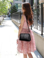 Bolso De Hombro Para Mujer De Cuero PU Vintage Diseño De Lujo Pequeño Bolsa De Mano Splicing Bolso De Viaje Tote De Compras - details 1