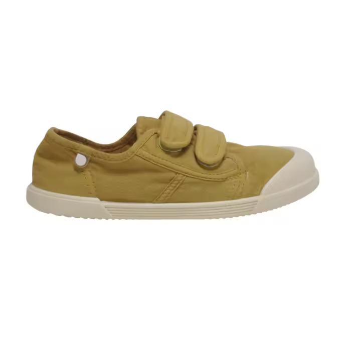 ZAPATILLA DE LONA IGOR S10333-393-CER BAREFOOT CON VELCROS AJUSTABLES - 1