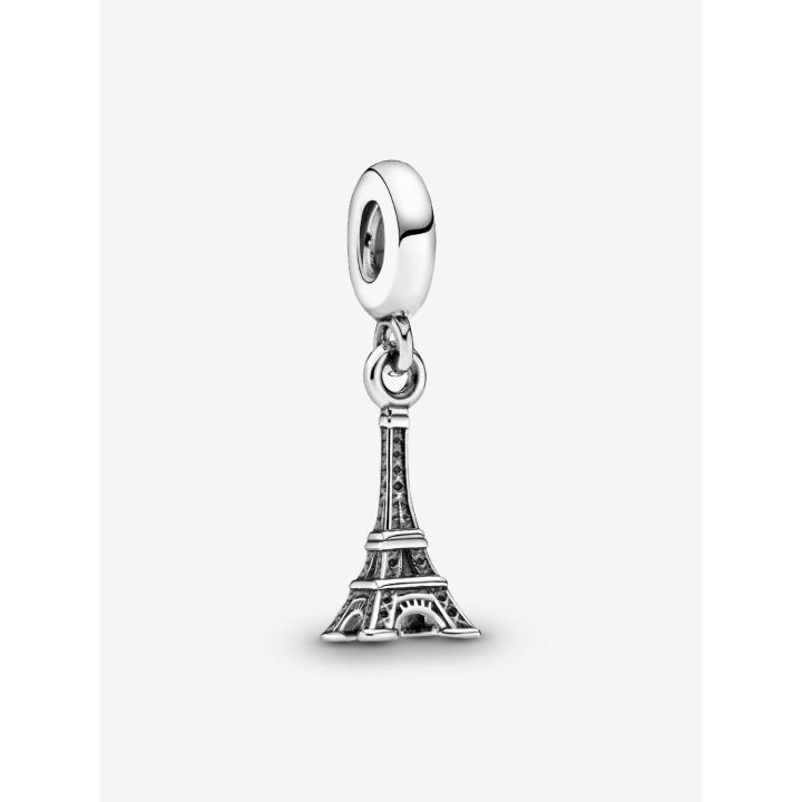 Torre Eiffel de París - Plata de Lei Pandora - Charm Colgante