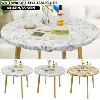 Mantel Redondo De PVC Impermeable Y Antiaceite Con Borde Elástico Para Fiesta Y Boda Decoración De Hogar Y Cocina Cubierta De Protección Para Mesa - details 0