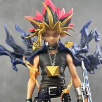 Figura De Anime 28cm Yugi Muto Duel Monsters Monstruos De Cartas PVC Estatua Coleccionable De Modelos Decoración Juguetes Regalos De Navidad - details 9
