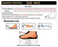 Zapatos De Deporte Para Hombre 2024 Moda Transpirables Antideslizantes Absorbedores De Choque Cómodos Para Caminar Tallas 39-48 - details 0