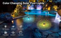 Lámpara Flotante Solar RGB Para Piscina Luz LED Cambiante Color Impermeable Para Jardín Patio Camino Fiesta - details 0