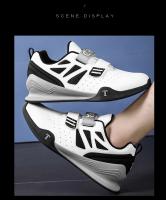 Zapatos De Entrenamiento Unisex De Alta Calidad Para Squat Y Pesas 2024 Zapatos De Gimnasio Interiores Para Hombres Y Mujeres Material De Suela De Goma Microfibra Y Cuero - details 10