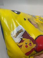 Toalla Playa Piscina infantil Pokémon Pikachu azul  70x140cm de microfibra para niños - details 3