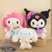 Muñeco De Peluche Sanrio Kuromi 40/50cm Kawaii My Melody Cinnamoroll Juguete Suave De Animales Para Decoración De Habitación De Niños Figura De Anime Almohada - details 4