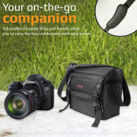 Promate Arco-M Bolsa para Cámara Réflex SLR DSLR 18x22x26 cm - details 3