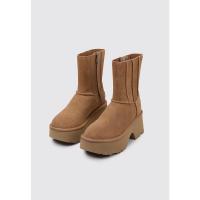 UGG Classic Twin Seam New Heights Botas De Tacón Mujer Cuero - details 0