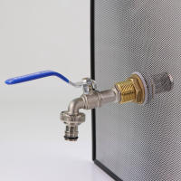 Conector De Acero De Latón Para Tanque De Agua Con Filtro Y Sellador De Silicona Adecuado Para Jardín Y Riego De Piscina - details 4