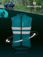 Chaleco Ciclismo Para Hombre WOSAWE Vestido Sin Mangas Ligero Y Windproof Para Deportes Al Aire Libre MTB Vestido Contra El Viento - details 1