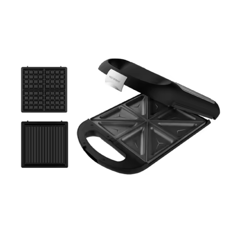 CECOTEC 03112 - Sandwichera Rock´Ntoast Family 3In1 - 1