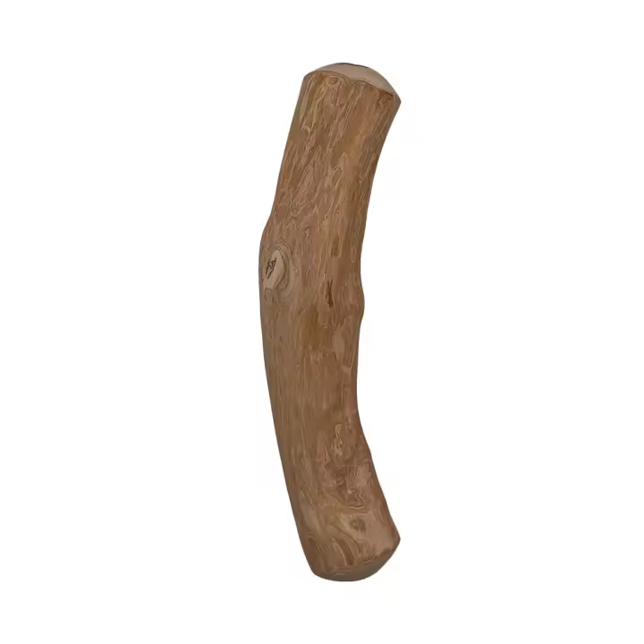 Mordedor de Madera de Café para Perros  Golden 22k - Ideal para Jugar y Limpiar los Dientes de tu Mascota - 1