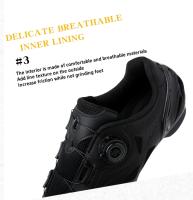 Nuevos Zapatos De Ciclismo Unisex Cómodos Y Ligeros Para Hombres Zapatillas De Montaña Y Carretera Transpirables Con Cierre De Zip - details 6