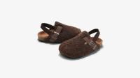Zapatillas De Peluche Para Niños Y Niñas Clogs Elásticas De Verano Calientes Invierno Suela Suave Antideslizante Tallas 14-21 - details 17