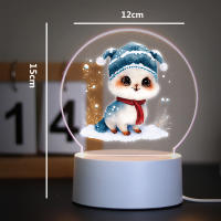 Lámpara De Mesa USB Con Ambiente De Gato Luz Nocturna RGB LED Decoración Para Habitación Regalo Iluminación De Ambiente RGB LED - details 3