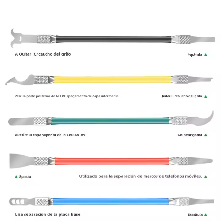 Juego De Herramientas Para Reparación De Teléfonos Móviles RELIFE RL-049A/B RL-101B RL-101E Conjunto De Cuchillos Multifunción Para Eliminación De Pegamento Y Carving - 1