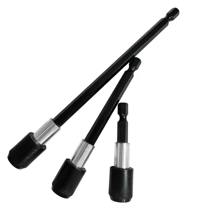 3PCS Rodillo De Extensión Hexagonal Para Taladro Eléctrico Con Liberación Rápida Y Bloqueo Automático Herramienta De Transferencia Rápida Para Destornilladores - 1
