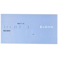 Pack De 10 Talonarios De Recibos Clásico Con Matriz  (100 Hojas por Talonario ) Md.- T-16 - Loan - details 4