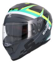 CASCO SHIRO RAPTOR PEGASUS NEGRO MATE - details 1