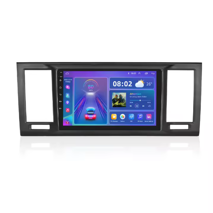 Podofo Radio de coche Android 2 Din para Volkswagen Caravelle 2015 Carplay 8+128GB AI Voice WIFI+4G DSP GPS Navegación Multimedia Reproductor de Video - 1