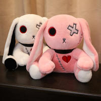 Muñeco De Peluche Gótico Y Spooky De Conejo Loco Juguete Adorable Horrorífico Para Niños Entre 3-6 Años Relleno De Algodón PP Material De Poliéster - details 3