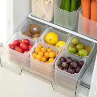 Caja De Almacenamiento Para Nevera Organizador De Alimentos Frescos Almacenamiento Frío Repostería Frutas Especias Caja De Cocina - details 3