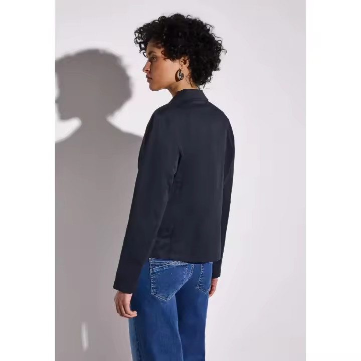 Street One Mod. PS212612 - Blazer corto de sarga para mujer - 1