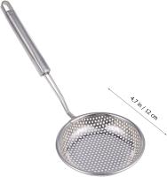 &; Caddy de comida de acero inoxidable con mango ergonómico y colador para cocina de 4 a 12 años de edad 20cm 12cm de plata - details 2