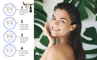 Masajeador Facial Sandalfon, Dispositivo Antiarrugas y Reafirmante Facial 4D - details 14