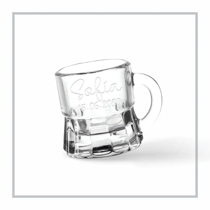 RegaloVip.es - CHUPITO de cristal. chupito personalizado, regalo hombre, regalo único, regalos personalizados, regalos para comuniones, bodas y bautizos, regalo de aniversario, originales y únicos. - 1