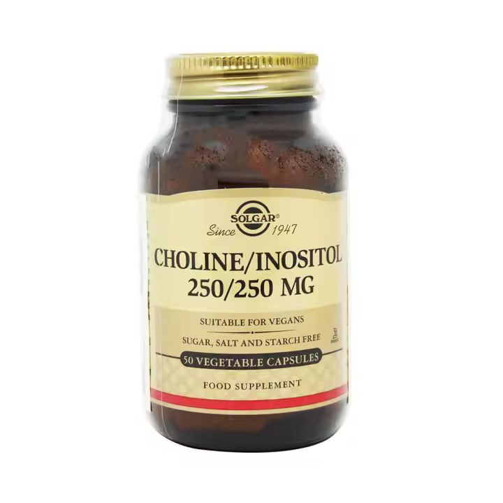 Solgar Colina Inositol 250mg/250mg 50 Capsulas - 1