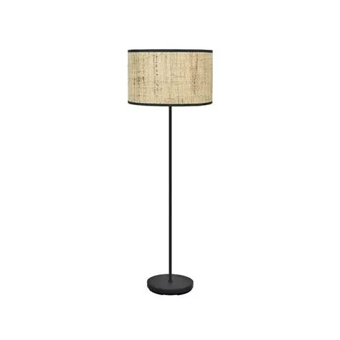 Lámpara de Pie Salón Natasha Negro Cañizo 163x40x40 Cm - FABRILAMP - 1