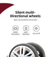 S7 STAR LG57324-LG57327 Maletas Blandas Juego 2 Piezas, Set Maletas Tela 20in con 4 Ruedas Giratorias 360°, Maletas Cabinas de Viaje 2pcs 40L+20in, Bolsa Pack Equipaje de Mano Expandible de Tela Resistente - details 6