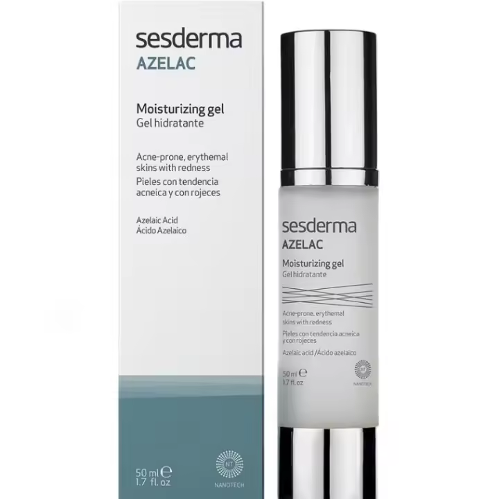 Sesderma Azelac - Gel Hidratante para Pieles Reactivas y con Rojeces - 1