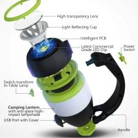 Luces de camping recargable, multifuncional 3 en 1 Combo LED indoor de camping con Pilas, Luz de Antorcha USB de Alta Potencia - details 0