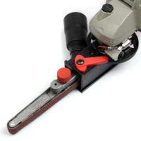 Mini Lijadora Eléctrica De Cinturón Para DIY Herramienta De Pulido Y Tratamiento De Superficie Para Metal M10 Con Cinturón De Grano - details 5