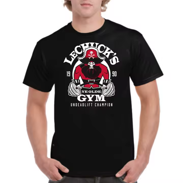 The Fan Tee Camiseta de HOMBRE Monkey Island Videojuegos Retro LeChuck Guybrush Pirata 003 - 1