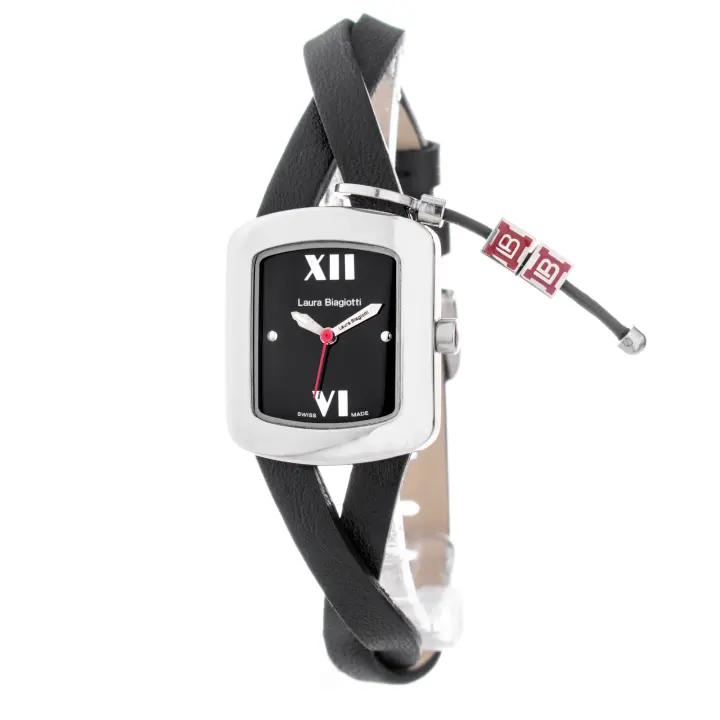 LAURA BIAGIOTTI Reloj Analógico para Mujer de Cuarzo con Correa en Cuero LB0044L-NE - 1