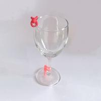 Set Creativo De Marcadores De Bebida Para Vino Y Cocteles Con Pegatinas Para Cristales Y Tazas De Vino Tamaño Pequeño Color Rojo - details 24