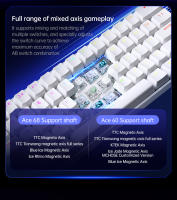 MCHOSE ACE68 Teclado Mecánico Con Cable Para Gaming Tasa De Muestreo De 128K RapidTrigg 8000Hz SOCD/Rs 0.125ms 68 Teclas Magnético - details 5