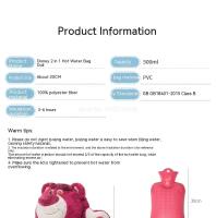 Bottles Calientes De Peluche Lotso De Angel Stitch Accesorio De Invierno Para Calentar Manos Bolsa Portátil Juguete Regalo De Navidad - details 10