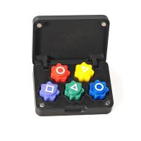 Juego Coreano Tradicional Gonggi Con 5 Piedras Y Base Juguete De Entrenamiento De Coordinación Ocular-Manual Artículos De Miniatura Folk Art - details 5